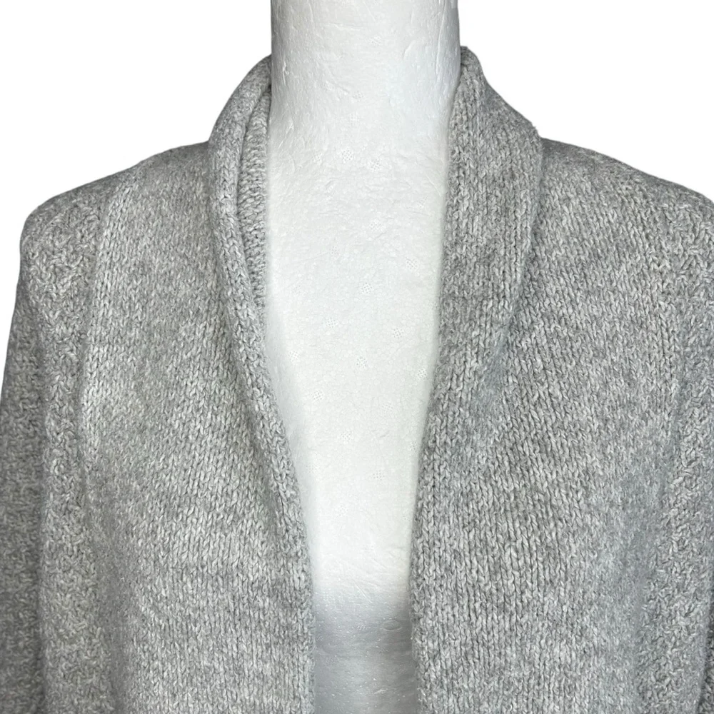 Anthropologie Angel of the North Cardigan M Boho Spring Layering Closet Staple